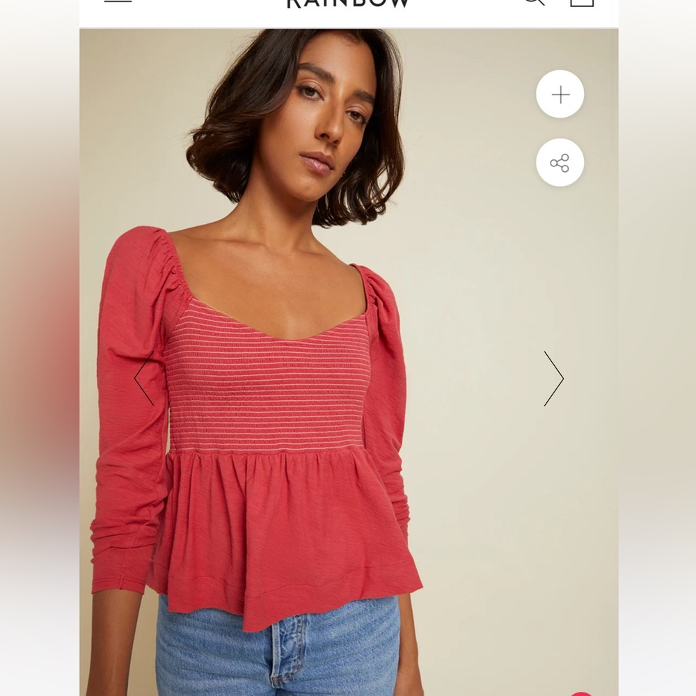 National Ltd babydoll top